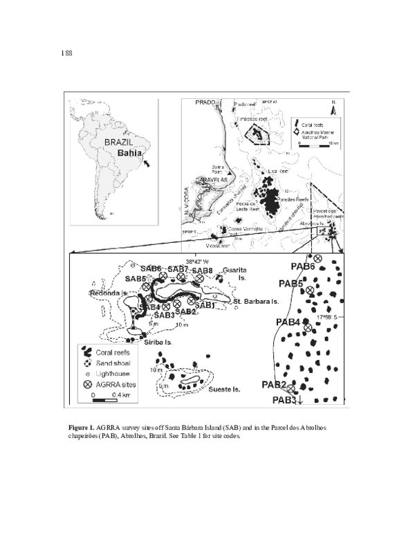 (PDF) Pp. 188-203 in J.C. Lang (ed.), Status of Coral Reefs in the ...