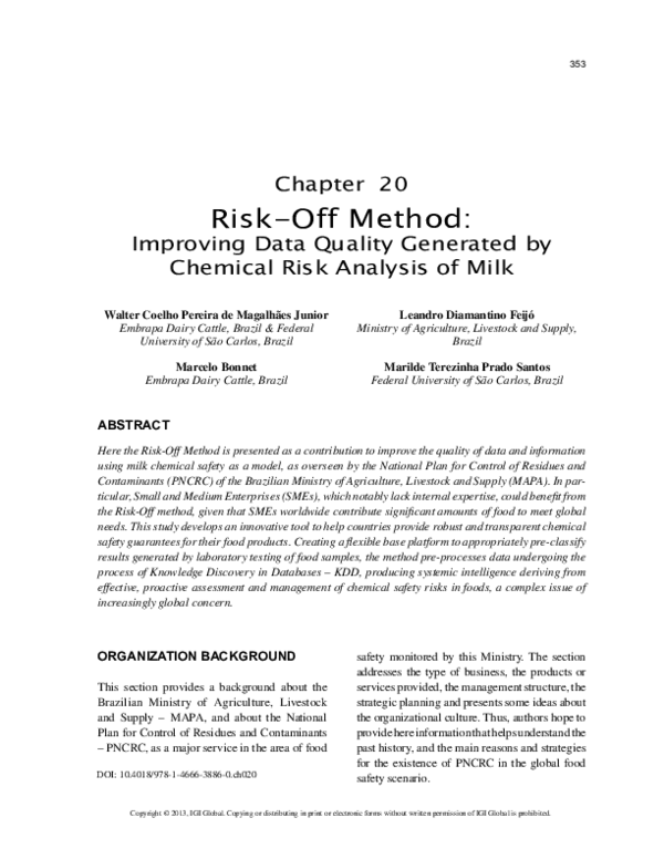 (PDF) Risk-Off Method