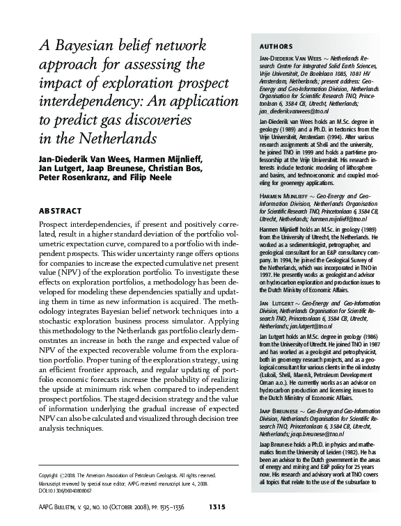 (PDF) A Bayesian belief network approach for assessing the impact of ...