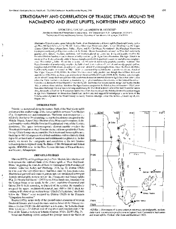 (PDF) Stratigraphy and correlation of Triassic strata around the ...