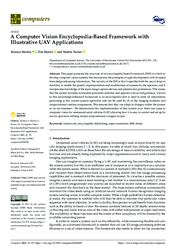(PDF) A Computer Vision Encyclopedia-Based Framework with Illustrative ...