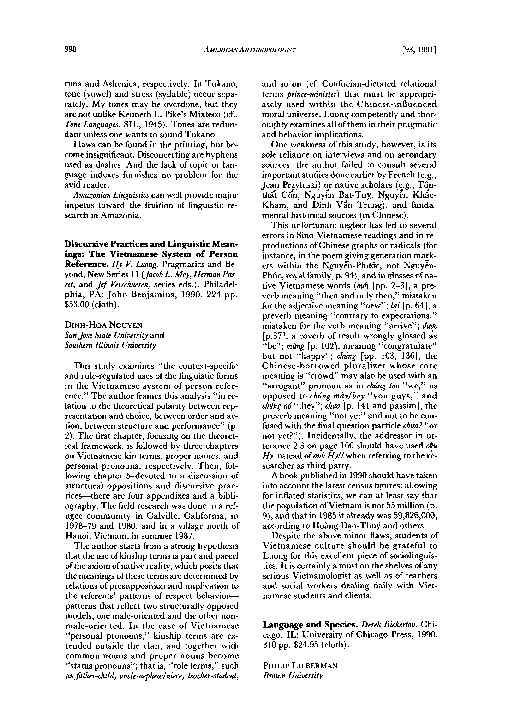 Discursive Practices