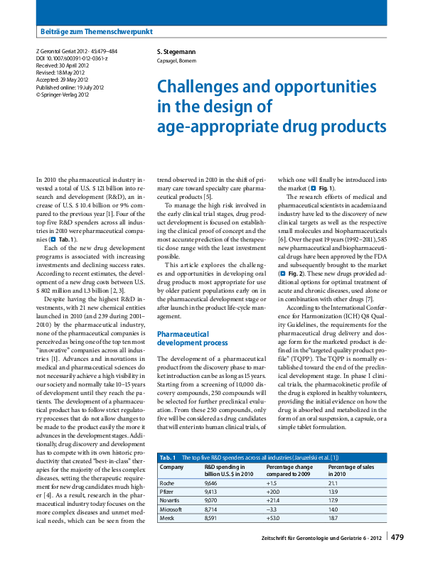 (PDF) Challenges and opportunities in the design of age-appropriate ...