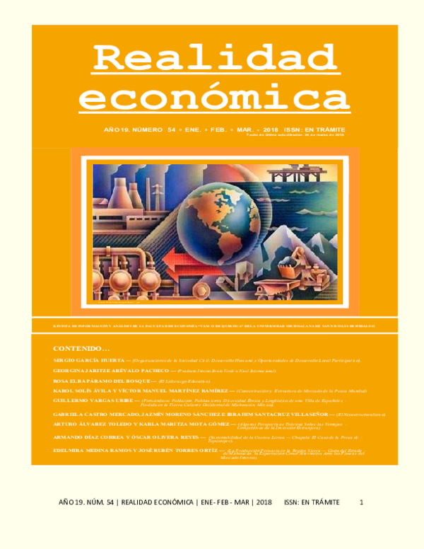 (PDF) Producto Interno Bruto Verde a Nivel Internacional