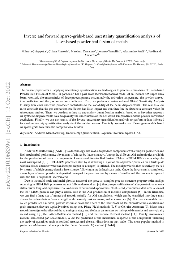 (PDF) Inverse and forward sparse-grids-based uncertainty quantification ...