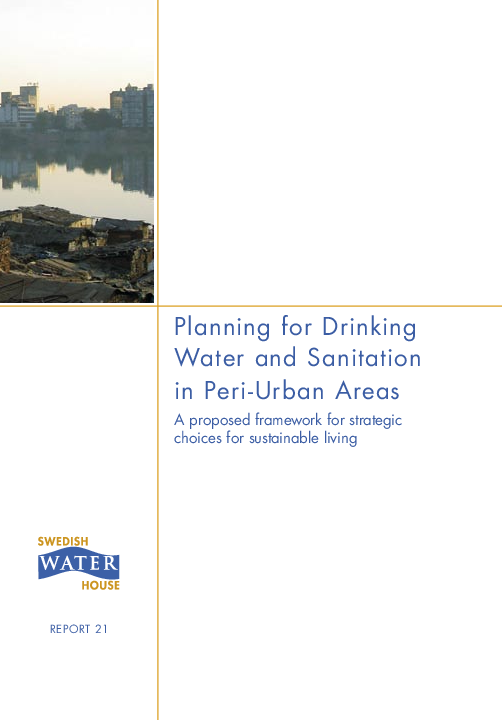 (PDF) Planning for Drinking Water and Sanitation in Peri-Urban Areas