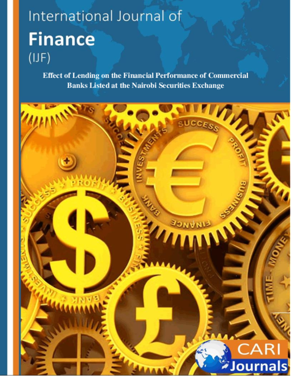(PDF) Effect of Lending on the Financial Performance of Commercial ...