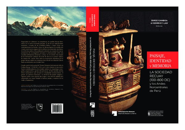 (PDF) Paisaje, Identidad y Memoria. La sociedad Recuay (100-800 dC) y ...