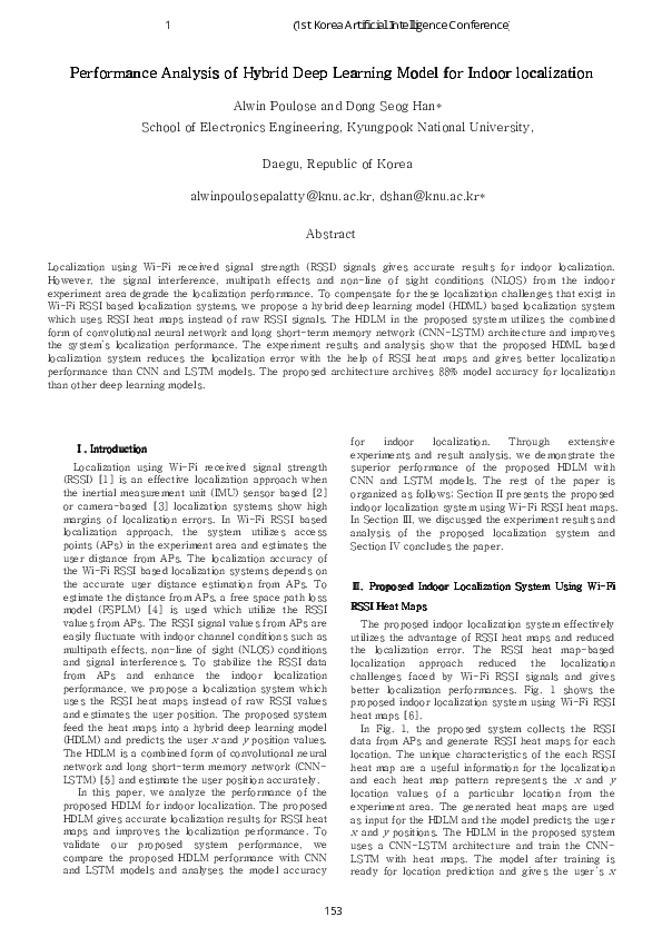 (PDF) Performance Analysis of Hybrid Deep Learning Model for Indoor ...