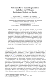 (PDF) Automatic Liver Tumor Segmentation in Follow-Up CT Scans ...