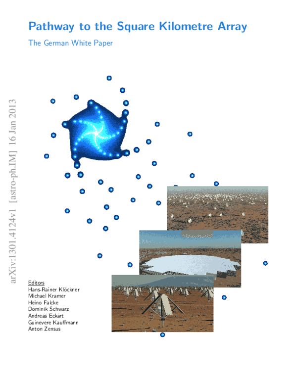 (PDF) Pathway to the Square Kilometre Array - The German White Paper ...