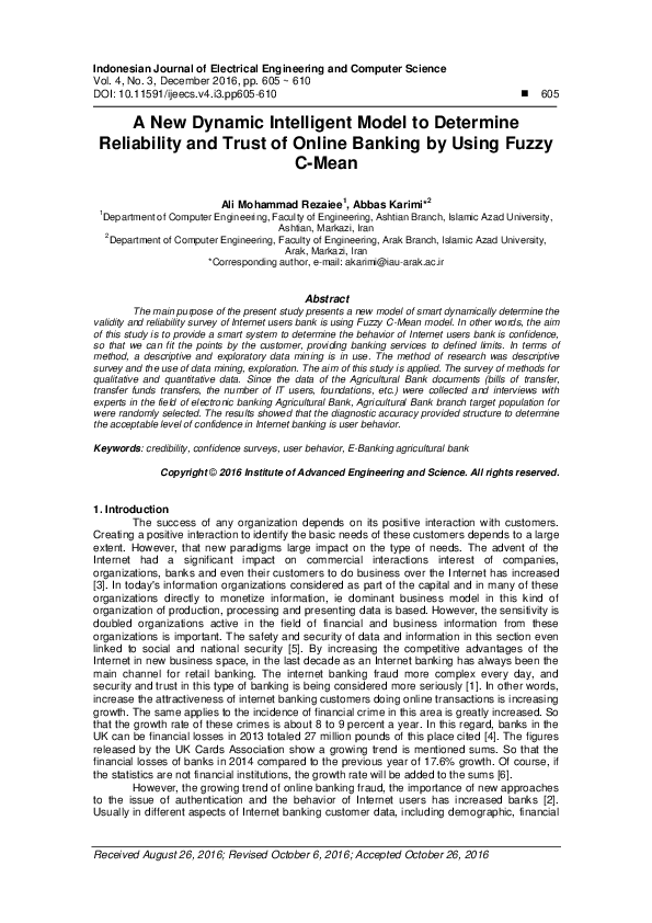 (PDF) A New Dynamic Intelligent Model to Determine Reliability and ...