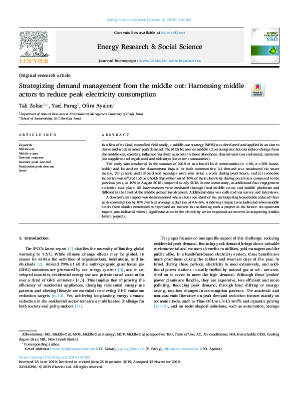 (PDF) Strategizing demand management from the middle out: Harnessing ...