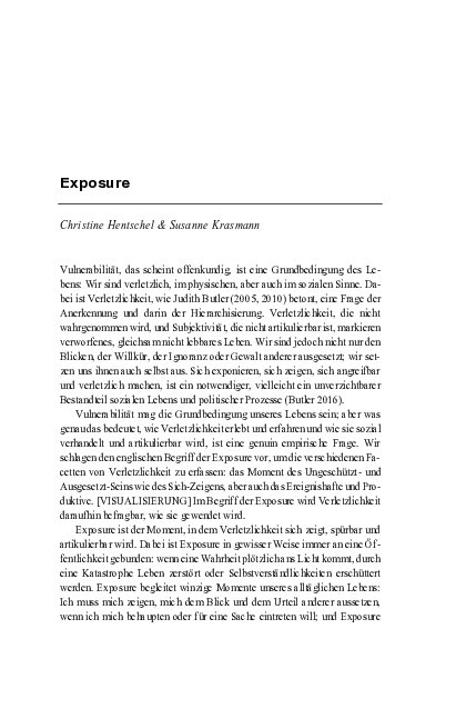 (PDF) Exposure