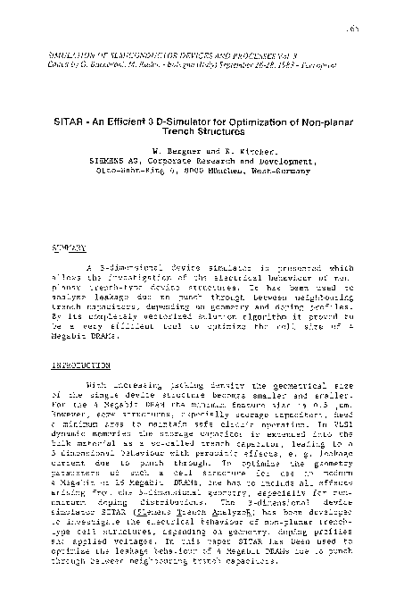 (PDF) SITAR-an efficient 3-D simulator for optimization of nonplanar ...