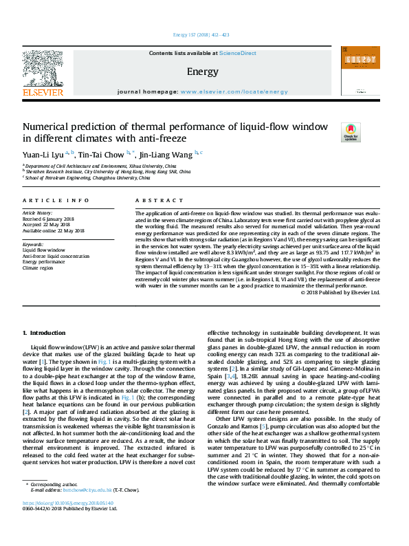 (PDF) Numerical Prediction of Thermal Performance of Water Cooled Multi ...