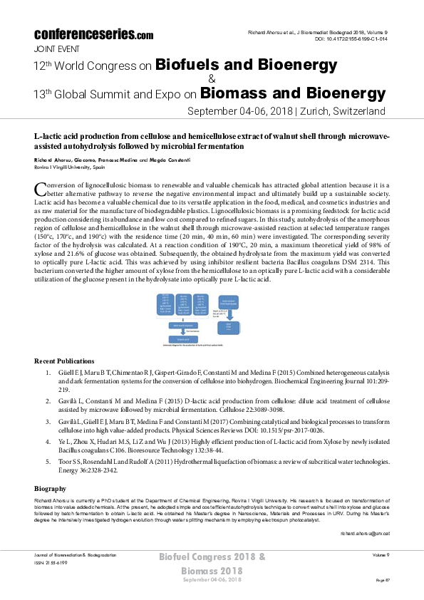 (PDF) Biomass Gasification Technologies for Biochar Production and ...
