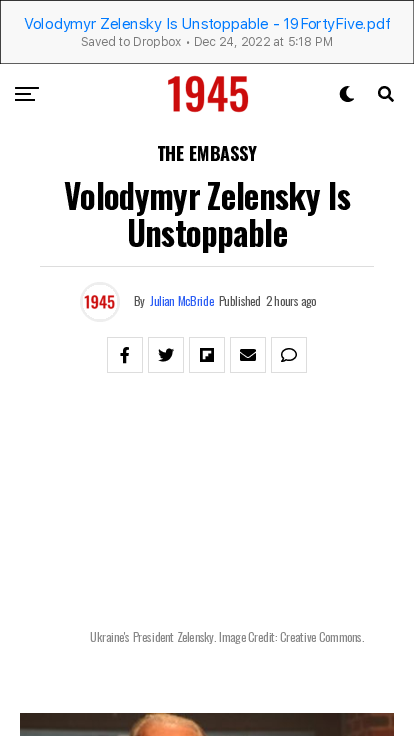 The Unstoppable Rise of Zelensky: A Young Leader Redefining Ukraine's Future