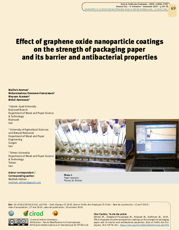 (PDF) Effect of graphene oxide nanoparticle coatings on the strength of ...