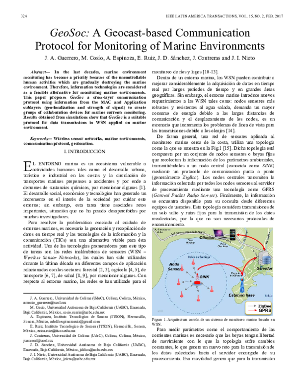(PDF) GeoSoc: A Geocast-based Communication Protocol for Monitoring of ...