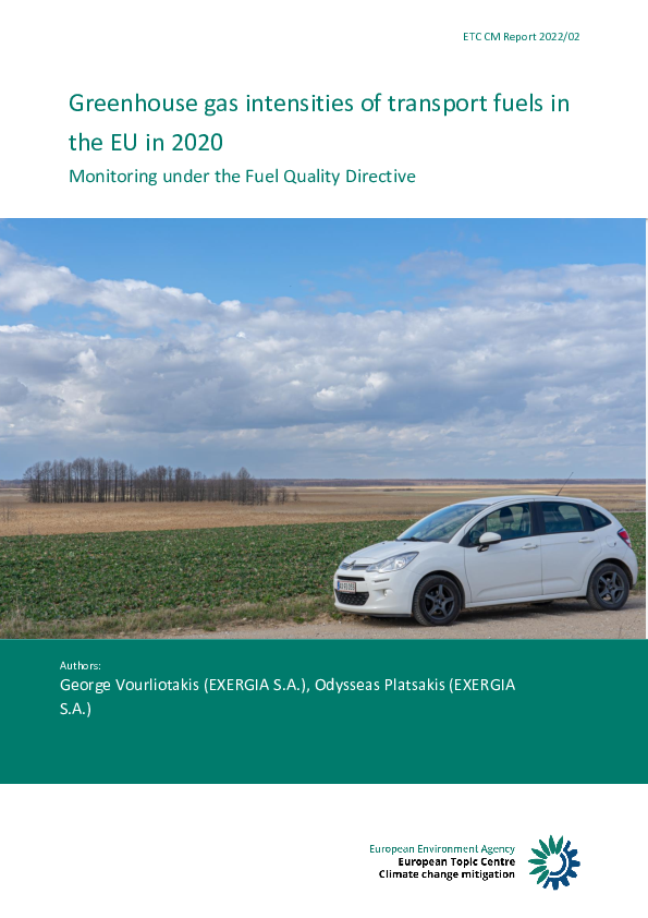 (PDF) Greenhouse gas intensities of transport fuels in the EU in 2020
