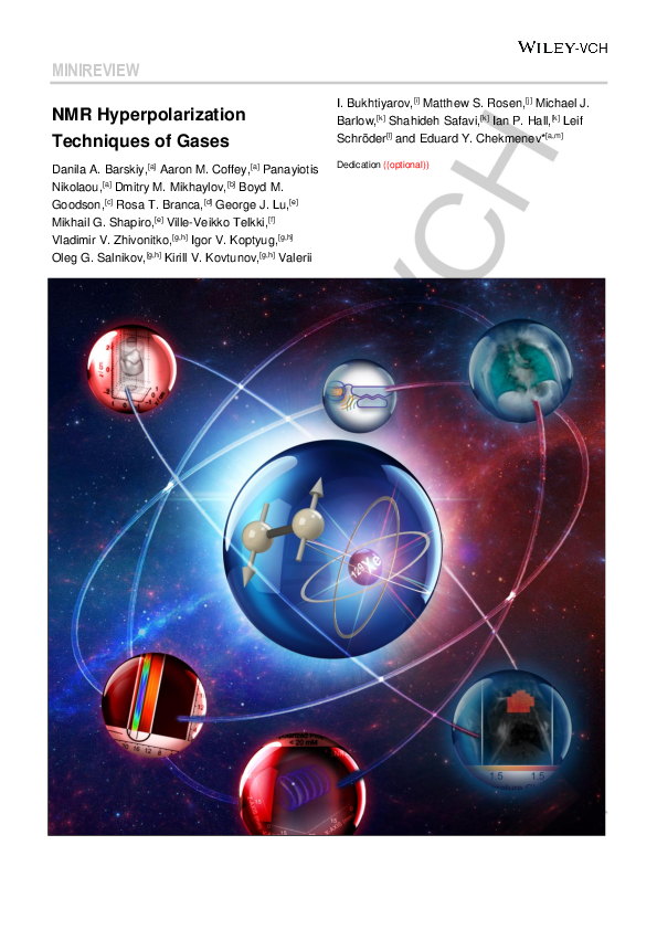 (PDF) NMR Hyperpolarization Techniques of Gases