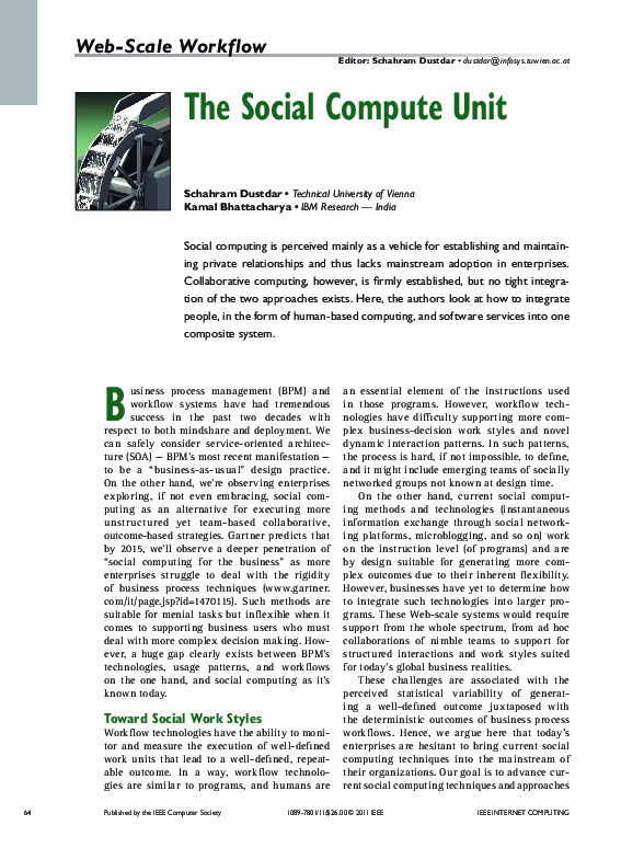 (PDF) The Social Compute Unit