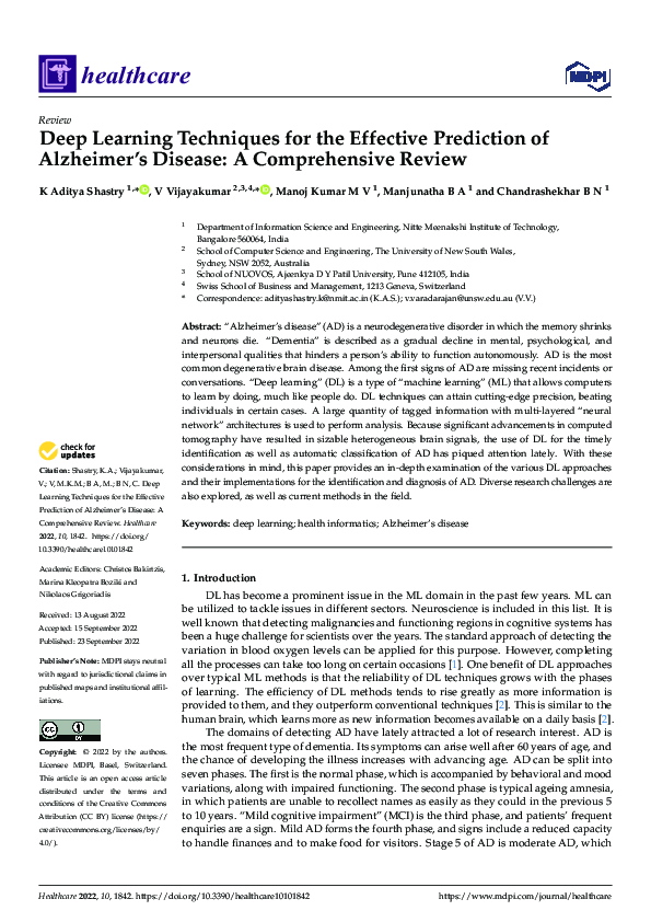 (PDF) Deep Learning Techniques for the Effective Prediction of ...