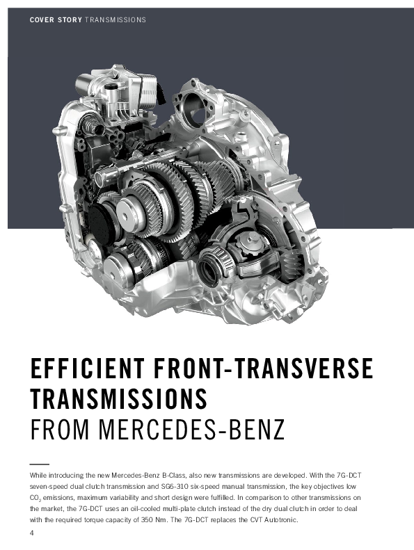 (PDF) Efficient FrontTransverse Transmissions from MercedesBenz