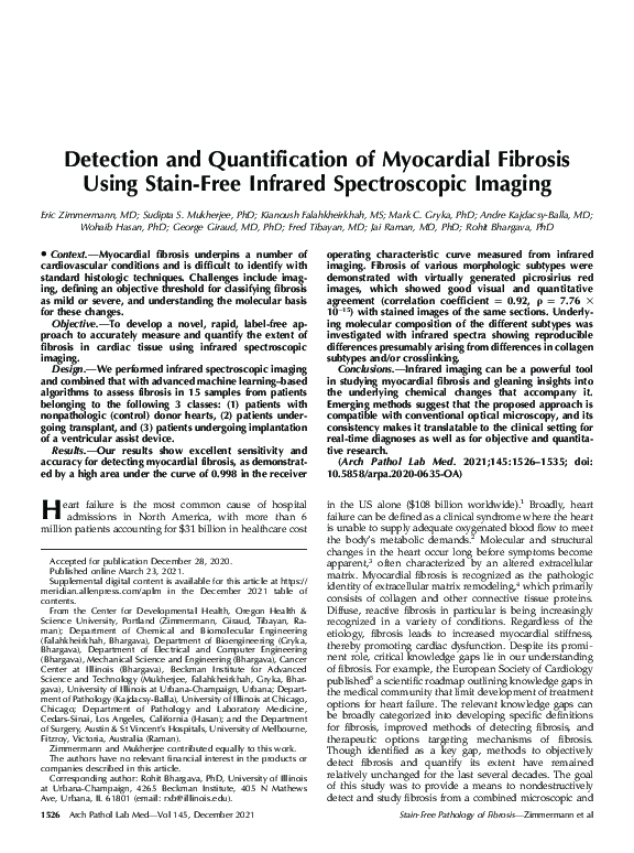 (PDF) Detection and Quantification of Myocardial Fibrosis Using Stain ...
