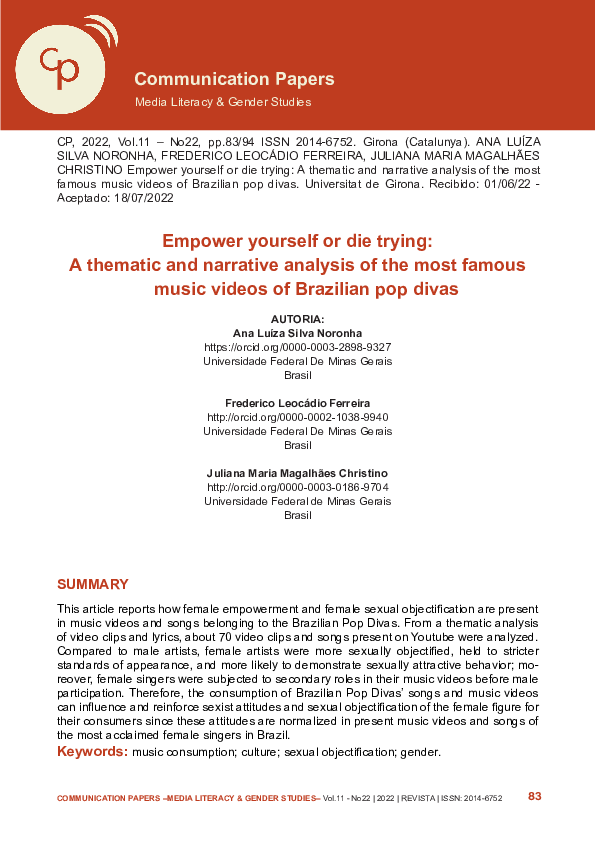  pdf empower yourself or die trying a thematic and narrative analysis