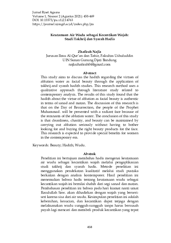 Perubahan Keutamaan Dalam Dunia Kecantikan