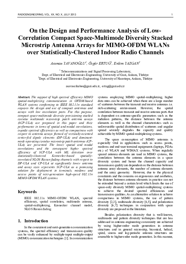 (PDF) On the Design and Performance Analysis of Low-Correlation Compact ...