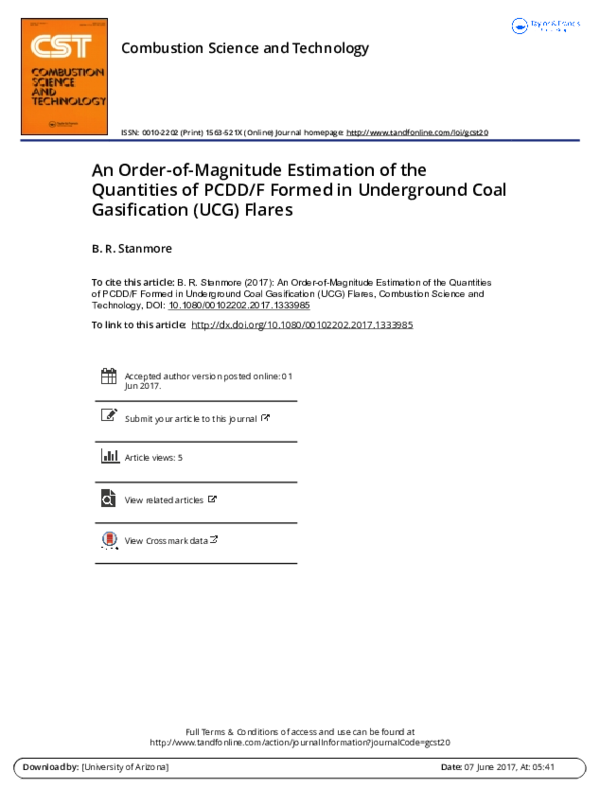 Order Of Magnitude Estimation