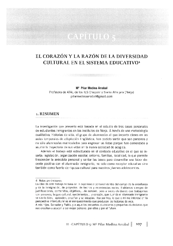 (PDF) El corazón y la razón de la diversidad cultural en el sistema ...