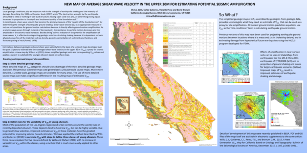 (PDF) New Map of Average Shear Wave Velocity in the Upper 30M for ...
