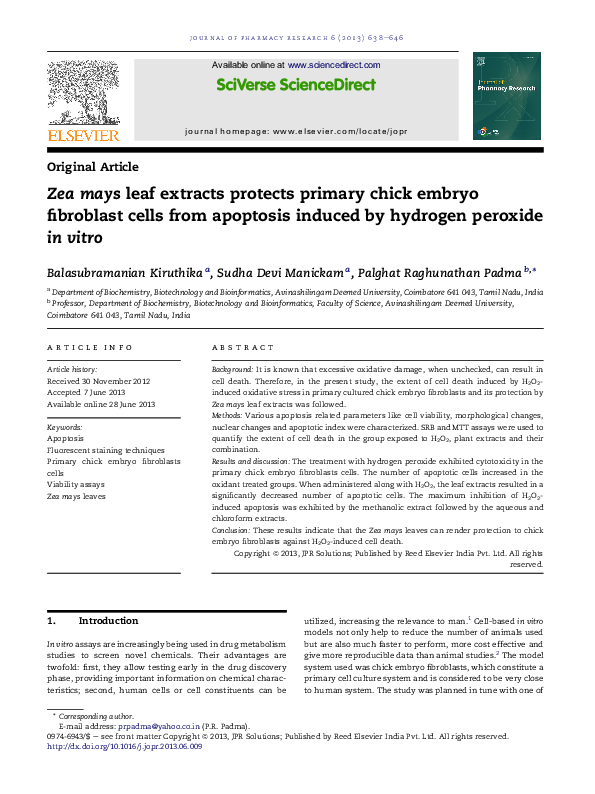 pdf-zea-mays-leaf-extracts-protects-primary-chick-embryo-fibroblast