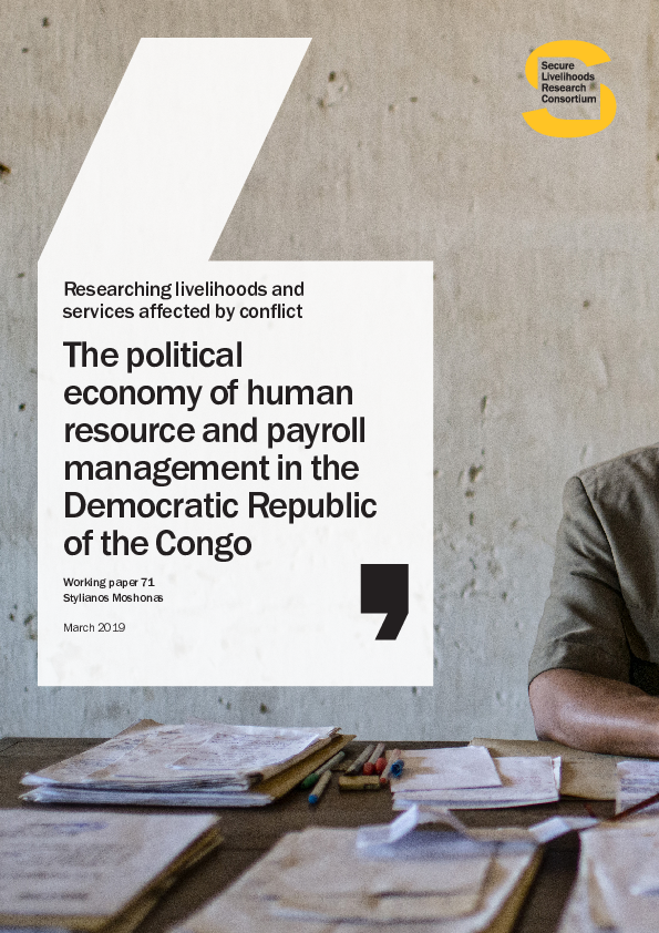 (PDF) The political economy of human resource and payroll management in ...