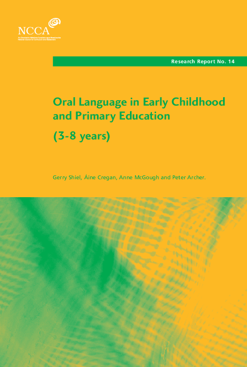 (PDF) Oral language in early childhood and primary education (3-8 years)