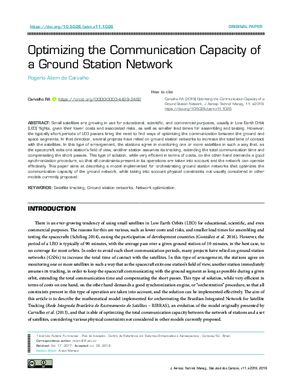 Optimizing the Communication Capacity of a Ground Station Network