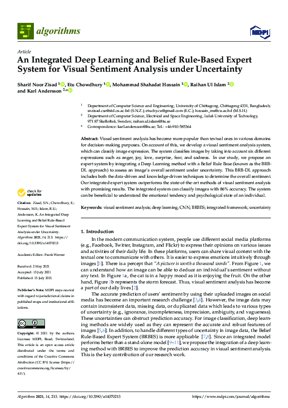 (PDF) An Integrated Deep Learning and Belief Rule-Based Expert System ...