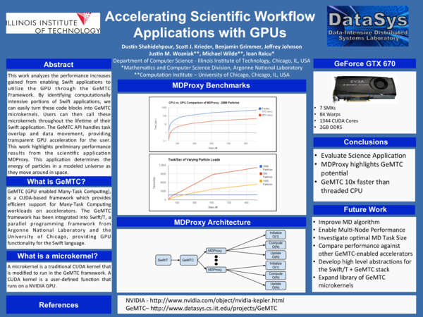 (PDF) Accelerating Scientific Workflow Applications with GPUs