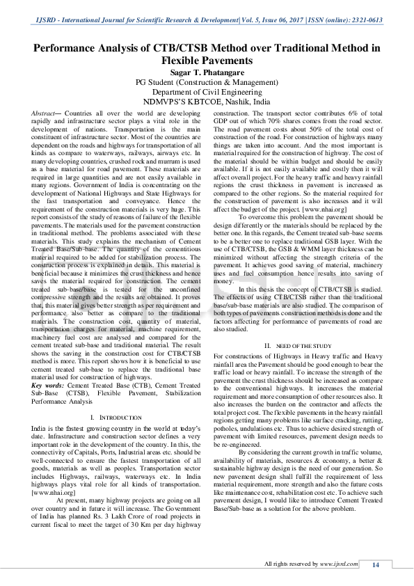 (PDF) Performance Analysis of CTB/CTSB Method over Traditional Method ...