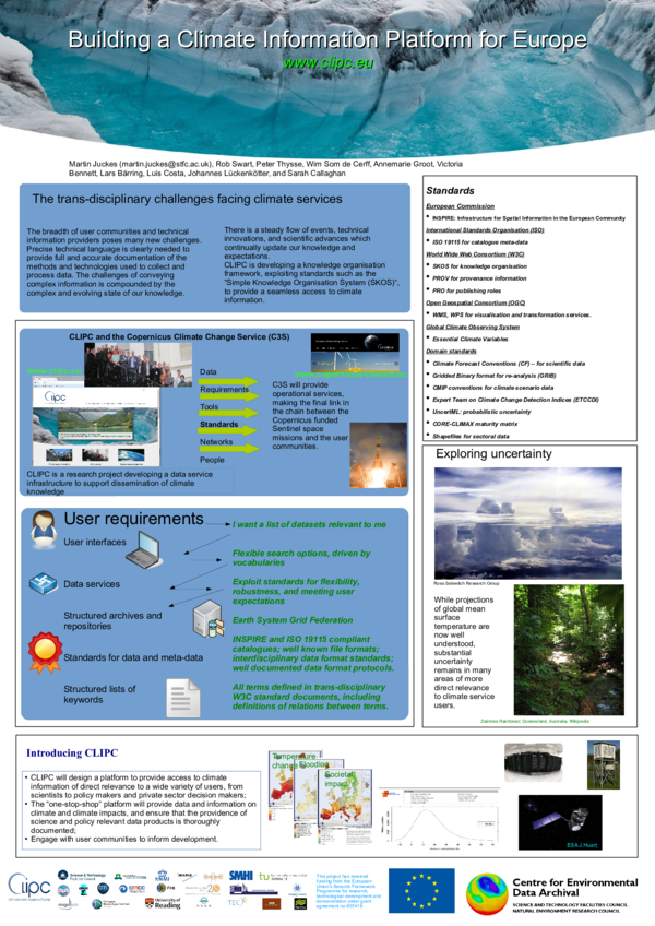 (PDF) Building A Climate Information Portal For Europe