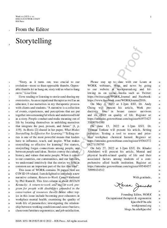 (PDF) Storytelling