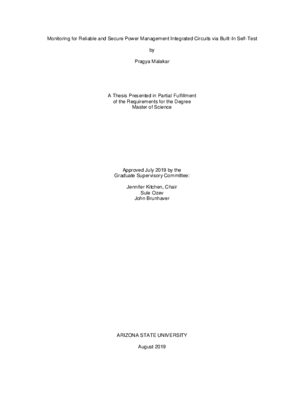 (PDF) Monitoring for Reliable and Secure Power Management Integrated ...