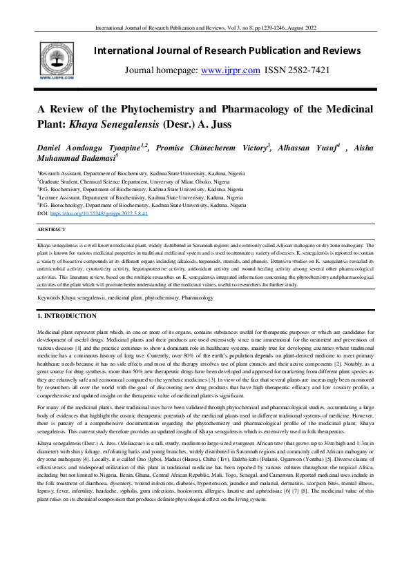 (PDF) International Journal of Research Publication and Reviews