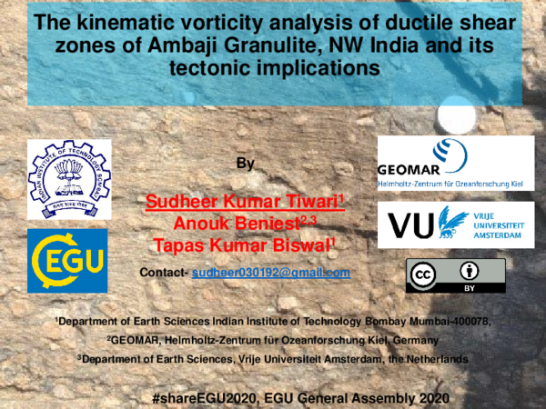 (PDF) The kinematic vorticity analysis of ductile shear zones of Ambaji ...