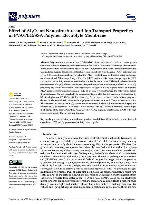 (PDF) Effect of Al2O3 on Nanostructure and Ion Transport Properties of ...