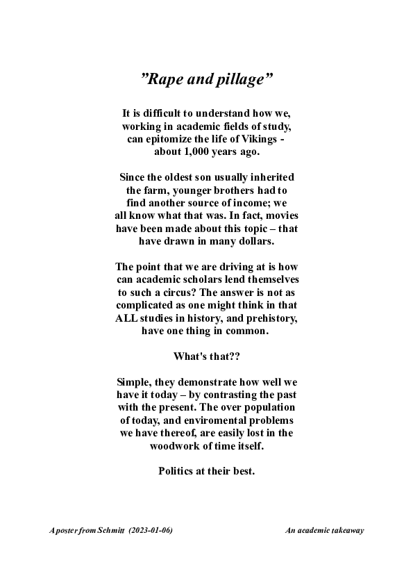 ORIGIN OF RAPE AND PILLAGE visual data 3